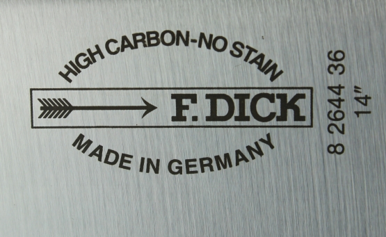 F. Dick Zerlegemesser Zuschneidemesser 36 cm Klinge